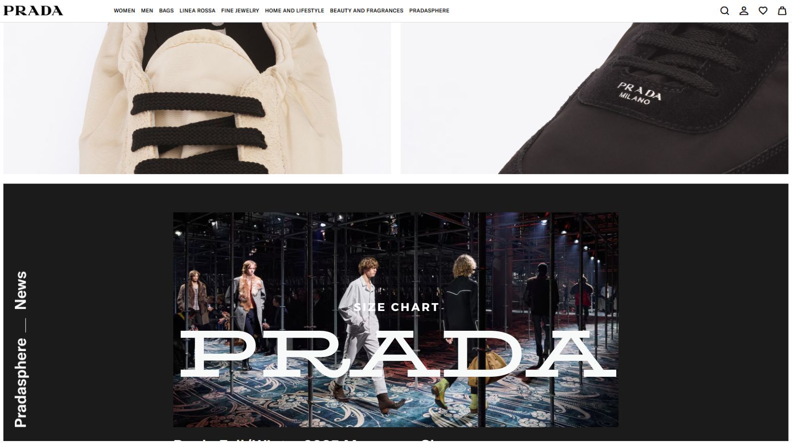 Prada Size Chart Perfect Fit Guide to Apparel & Footwear for Women and